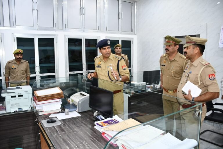 एसएसपी ने पुलिस कार्यशाला का किया निरीक्षण, दिए दिशा निर्देश