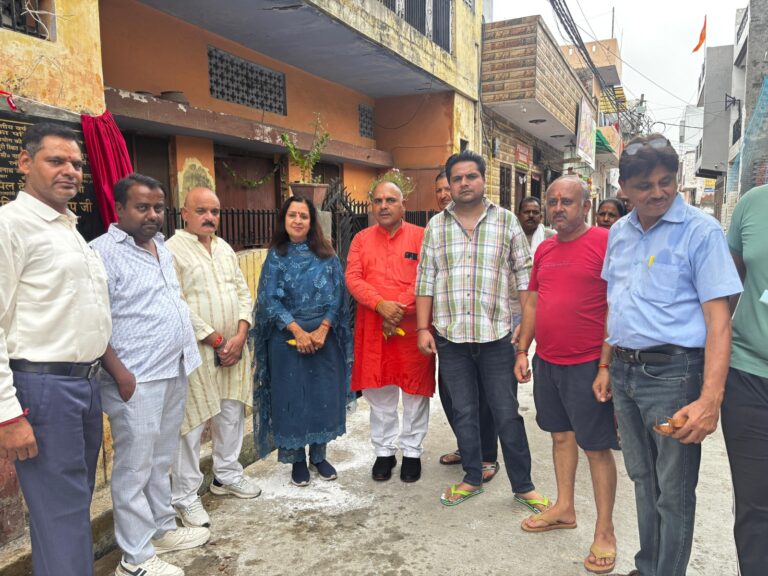 बिना नाली सड़क निर्माण पर मीनाक्षी स्वरूप ने लगाई रोक