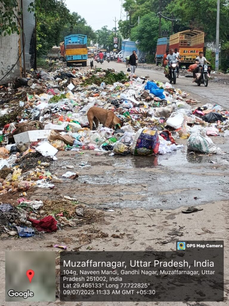 कम्पनी की कार्य प्रणाली से परेशान भाजपा सभासद राजीव शर्मा अपने वार्ड में स्वयं कराएगे डोर टू डोर कूडा कलेक्शन