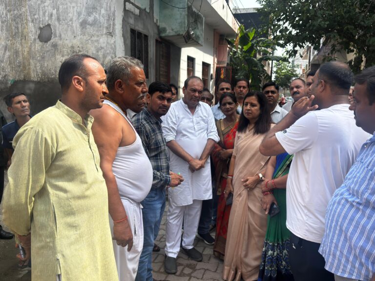 चेरयपर्सन ने तीन वार्डों का किया निरीक्षण, जलभराव की समस्या के समाधान को दिए आदेश