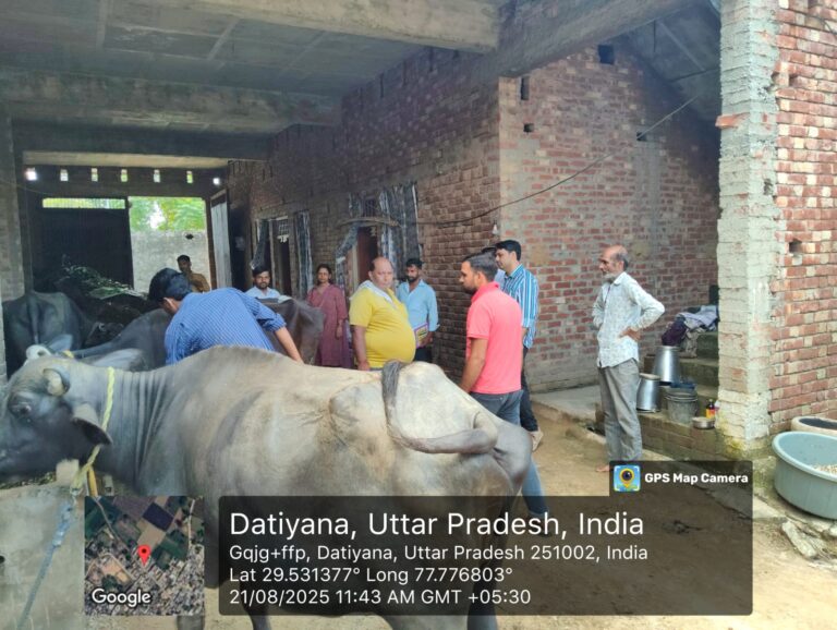 किसानों की नाराजगी के बाद पुरबालियान में पहुंची मेरठ की टीम