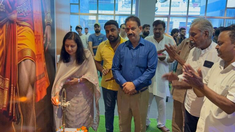 आधुनिक मशीनों से युक्त जिम का चेयरपर्सन ने किया उदघाटन