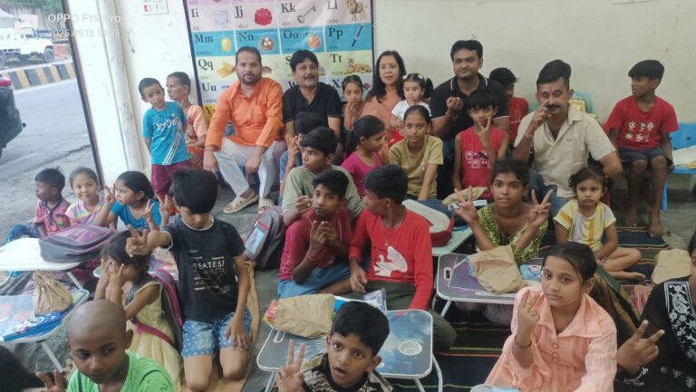 स्लम बस्ती में चल रही सत्यम की पाठशाल को चेयरपर्सन सवारेगी