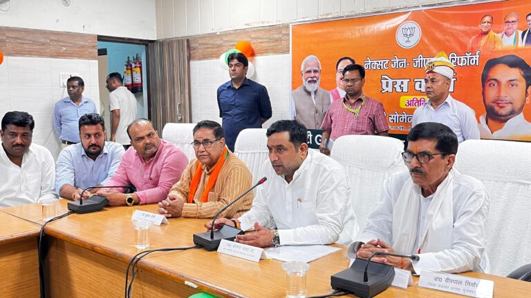 एक देश, एक कर, एक बाजार का सिद्धांत शुरू: सोमेन्द्र तोमर