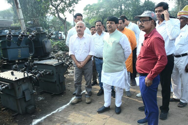 66 केवी सुजडू में बनेंगा 75 करोड से 132केवी का उपकेन्द्र, मंत्री ने भूमि का किया निरीक्षण