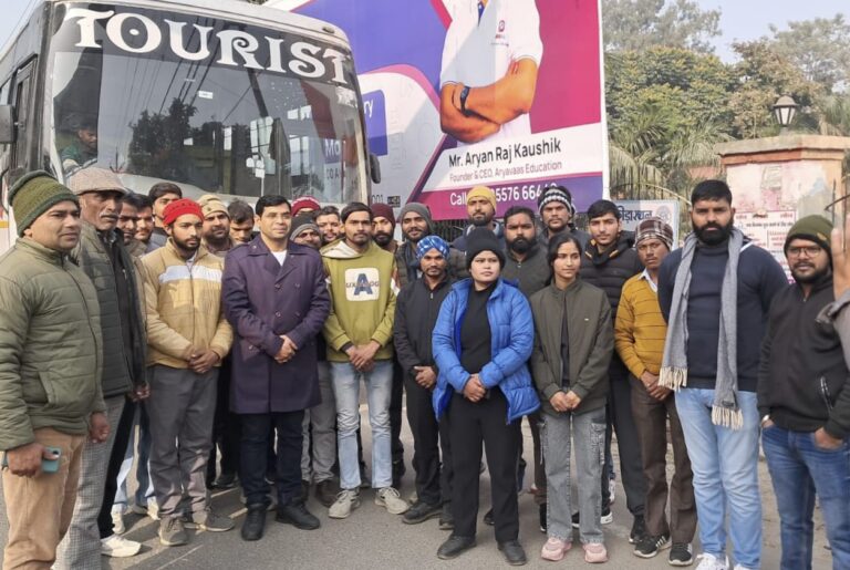 लखनऊ में प्रशिक्षण प्राप्त करने के लिए रवाना हुए 24 आपदा मित्र