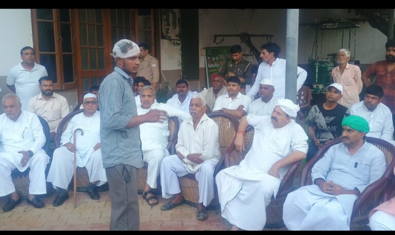 सिसौली टिकैत आवास पर हुआ मारपीट के मामले में समझौता