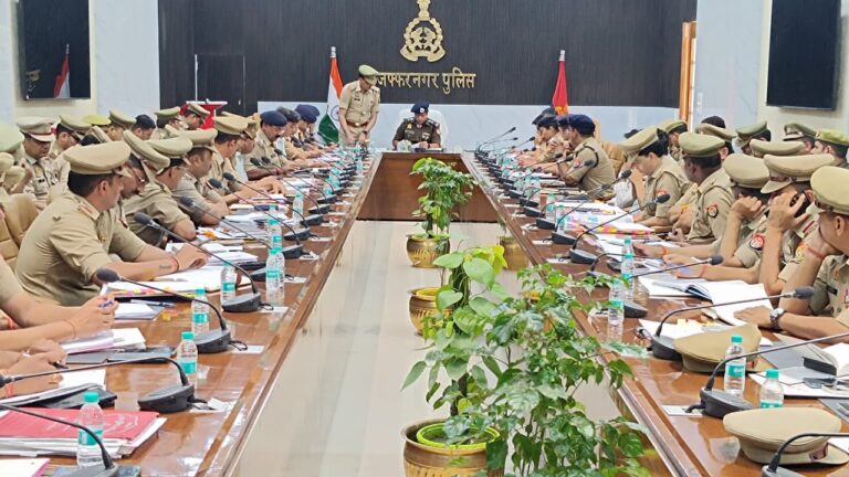 एसएसपी ने अपराध गोष्ठी कर कानून व्यवस्था की समीक्षा