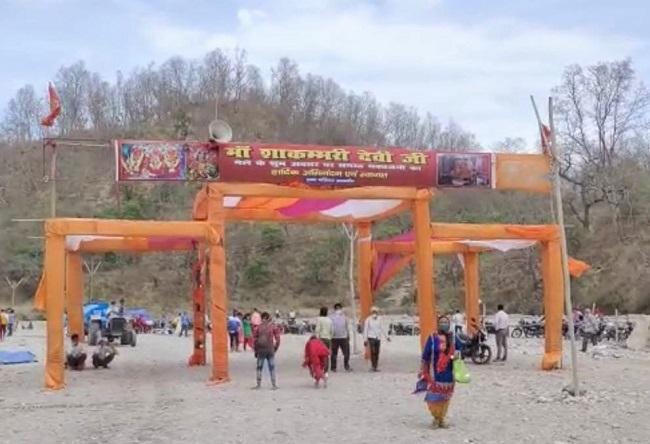 शाकंभरी देवी सिद्धपीठ के सौन्दर्यीकरण पर खर्च होगी 100 करोड की धनराशि