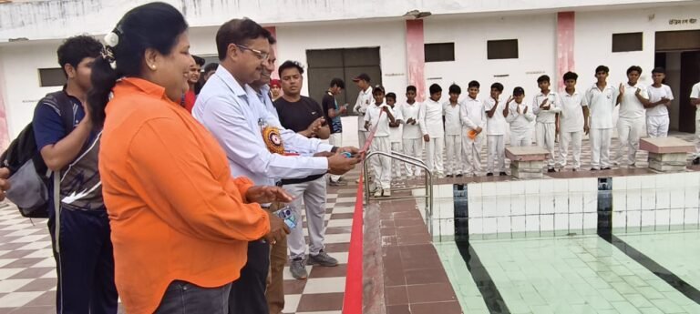 स्विमिंग पूल का शुभारंभ, इच्छुक तैराकी खिलाड़ी कराएं अपना पंजीकरण
