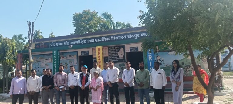 नोडल ऑफिसर ने कई कंपोजिट विद्यालयों का किया निरीक्षण