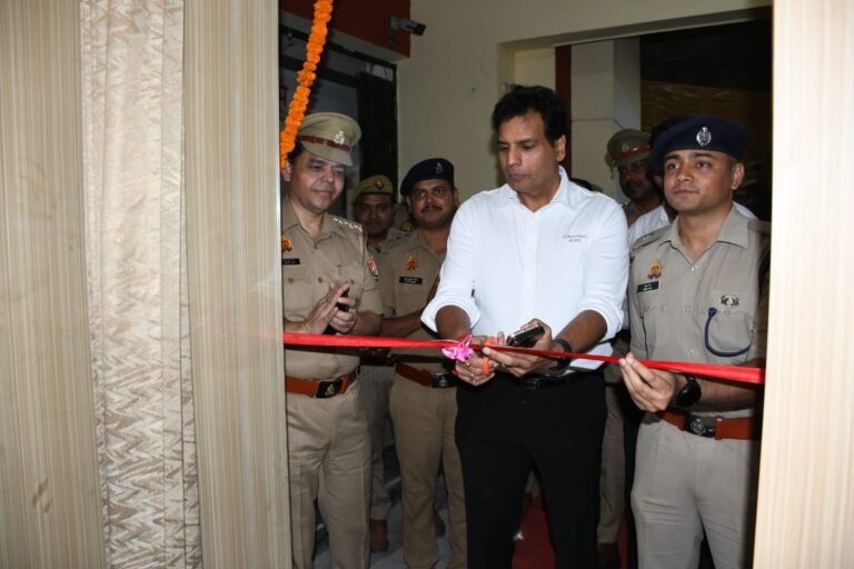 नवनिर्मित प्रभारी निरीक्षक कार्यालय व जनसुनवाई हॉल का एसएसपी ने किया उद्घाटन