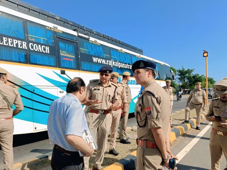 एसपी सिटी ने एनएच-58 पर  NHAI के अधिकारीगण के साथ किया निरीक्षण, दिए आवश्यक दिशा-निर्देश