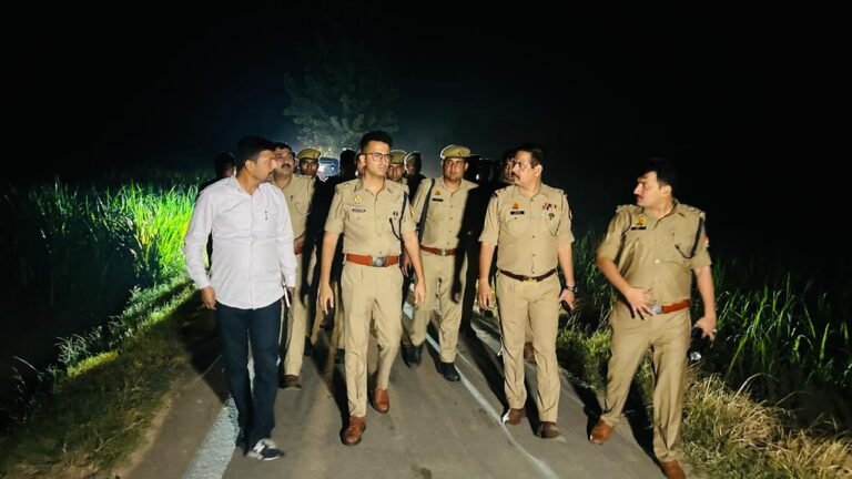 एसपी ग्रामीण ने घटना स्थल का किया निरीक्षण