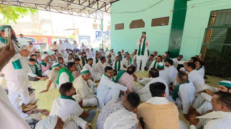 किसान चिंतन शिविर में प्रत्येक ब्लाक से भारी संख्या में पहुंचेंगे किसान