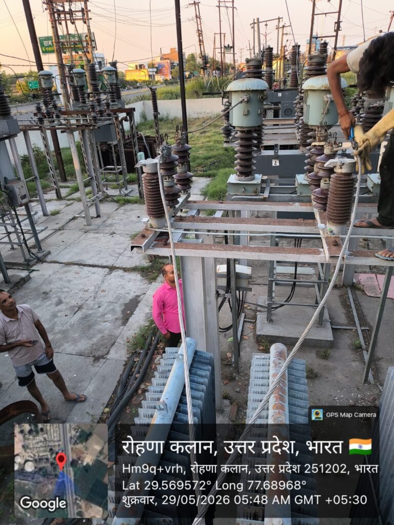 रात्रि में आए तूफान से पावर कारपोरेशन को 72 लाख का नुकसान और रातभर आपूर्ति रही ठप