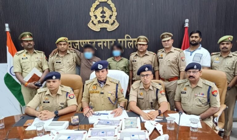 पुलिस मुठभेड में 2 शातिर अंतर्जनपदीय लुटेरे घायल
