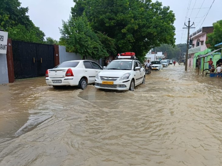 बारिश बनी आफत, चौतरफा हुआ पानी ही पानी