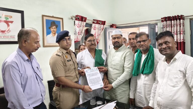 एआरटीओ और एआरएम के साथ भाकियू (तोमर) की वार्ता बेनतीजा, भ्रष्टाचार और ग्रामीण बस सेवा में धांधली का आरोप