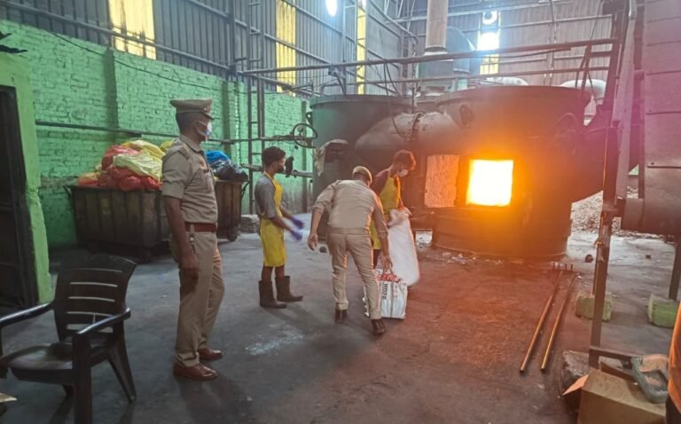 नारकोटिक्स सेल ने 41.354 कि0ग्रा0 अवैध मादक पदार्थों को किया नष्ट