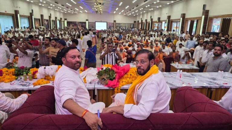 खाद्य एवं रसद मंत्री मनोज कुमार पांडेय ने गिनाईं सरकार की उपलब्धियां