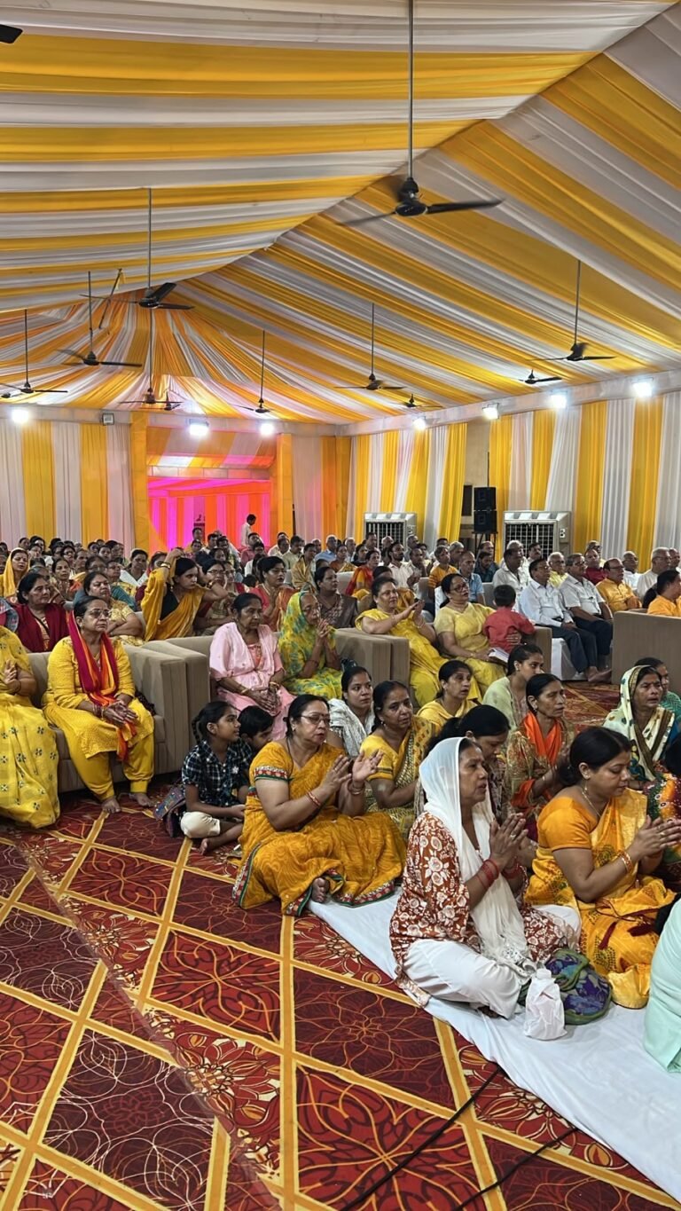 रामजन्म का अलौकिक प्रसंग सुनकर मंत्रमुग्ध हो गए श्रद्धालु