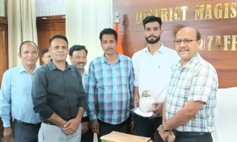 वॉलीबॉल के राष्ट्रीय खिलाड़ी अजय बालियान का स्पोर्ट्स कोटे से उत्तर प्रदेश पुलिस में चयन
