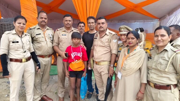 विछड़ा हुआ 12 वर्षीय भोला, थाना नई मण्डी पुलिस किया सकुशल बरामद, परिजनों को किया सुपुर्द