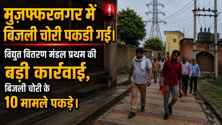 बिजली विभाग की बडी कार्रवाई: नावला में दस स्थानों पर पकडी बडी बिजली चोरी