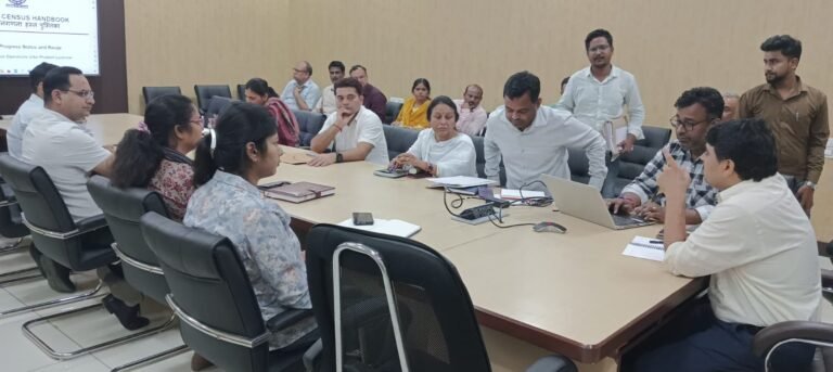 भारत की जनगणना-2027 के द्वितीय चरण (जनसंख्या गणना) की तैयारियों को लेकर जिला स्तरीय समीक्षा बैठक